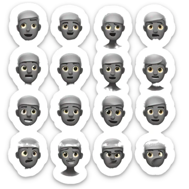 Please make 2 graphics changing the expression of the graphicPlease use the mood excited and frustrated. https://drive.google.com/drive/u/2/folders/1gvgQGlvWgp3d1d5fLml6JL4iPxGUlKno sticker