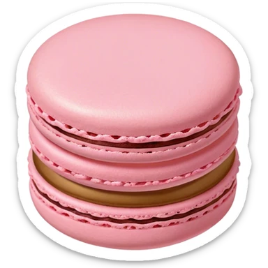 Light pink macaron sticker