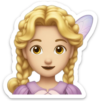 Fairy Tale Lucy hertifilia sticker