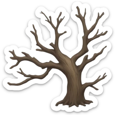 Dead tree sticker