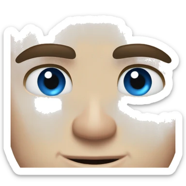 Henry cavill with blue eyes  sticker