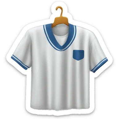 t shirt marinière  sticker