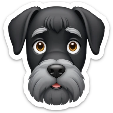 Giant schnauzer sticker
