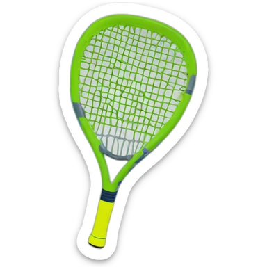 pala de padel sticker