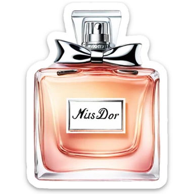 Miss dior perfume sticker
