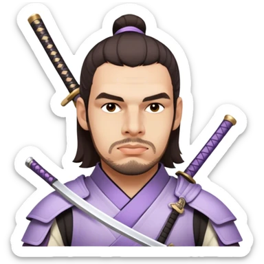 Gentle Samurai sticker