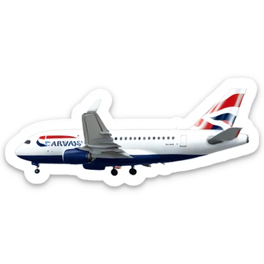 British airways sticker