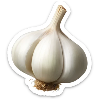 Garlic sticker