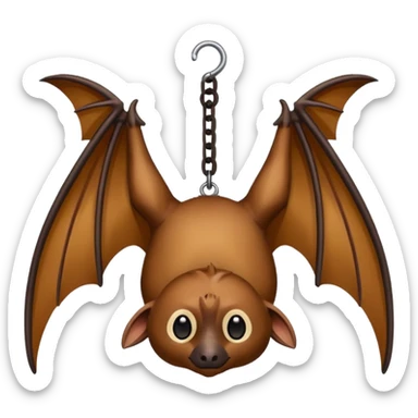 fruit bat sticker