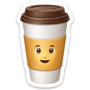 To-Go coffee Cup sticker