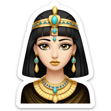 Cleopatra sticker
