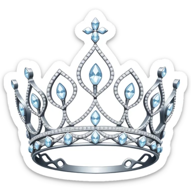 diamond tiara sticker