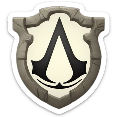 assassin’s creed crest logo mayan sticker