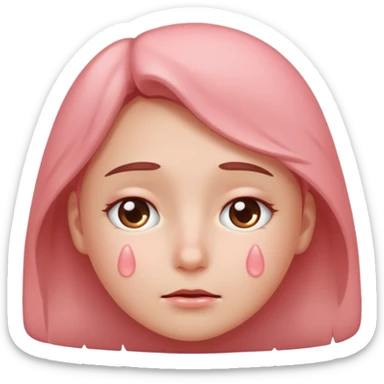 Qui est émue avec des joue sticker