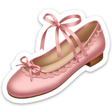 Chaussures de balerine sticker