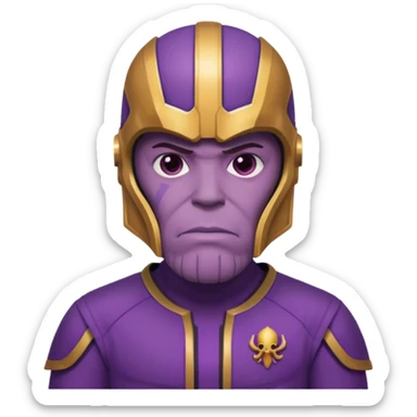 Thanos squidgame 230 player (T.O.P) emoji sticker