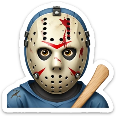 Jason voorhees sticker