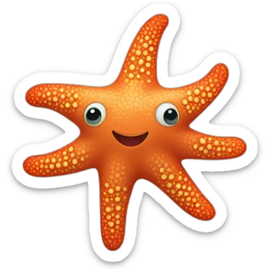 nemo STARFISH  sticker