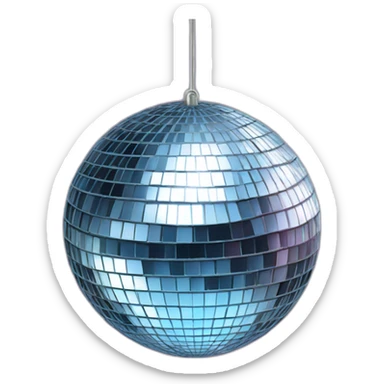 disco ball sticker