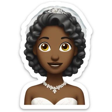 bride sticker