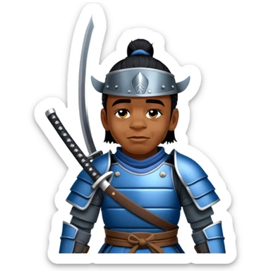 Samurai Defender sticker