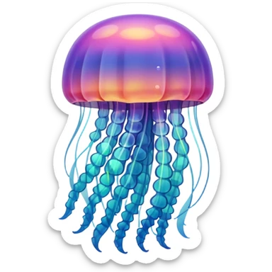 jelly fish sticker