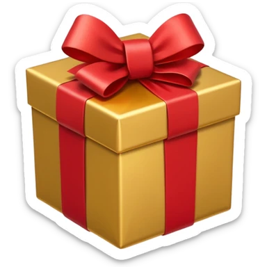 gift box sticker