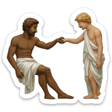 The creation of Adam sticker