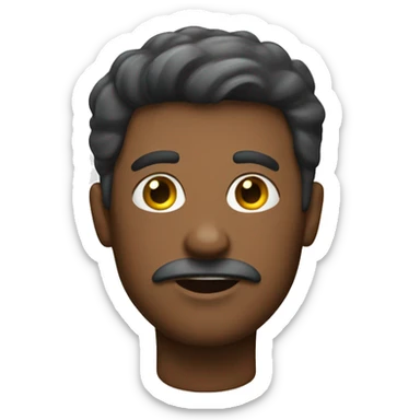 bathroom man  sticker