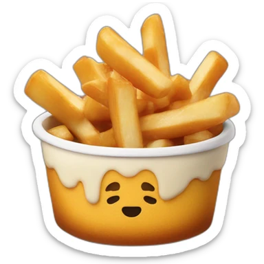 Poutine-qui-marche sticker