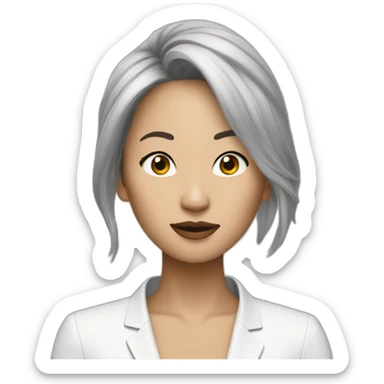 celine song director past lives Asian woman sticker