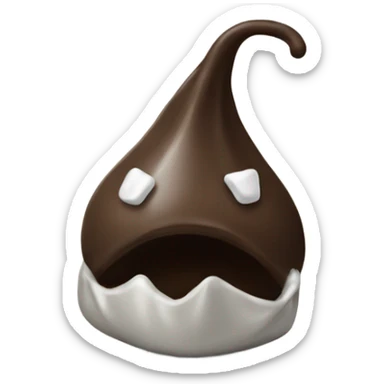 Hershey kiss sticker