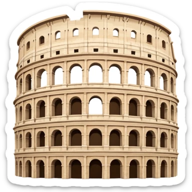 rome Coliseum sticker