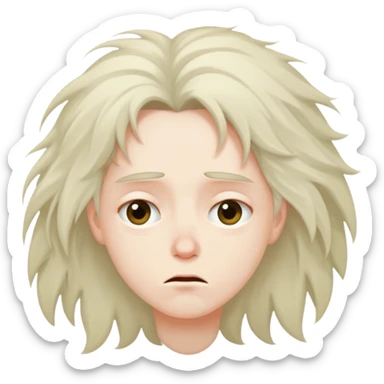 just woke up sticker