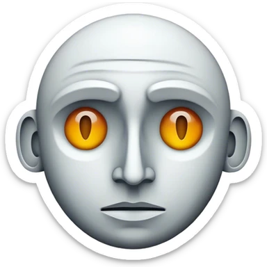 Cinematic Realistic Picasso Pop Culture Emoji, depicted with a creative, abstract representation inspired by the legendary artist rendered with bold textures and dynamic, artistic lighting. sticker