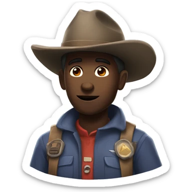 Scout from Team Fortress Two sticker