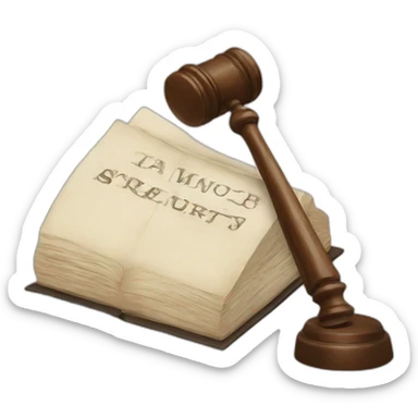 law attributes sticker