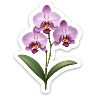 orchid sticker