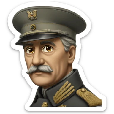 1918 German Leader sticker