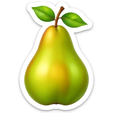  colorful Pear sticker