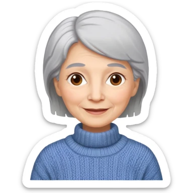 The Kind Grandmother in Fairy Tales sticker