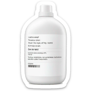 leave-in conditioner bottle with label sticker