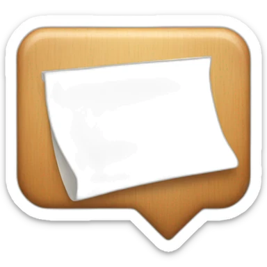 Push notification sticker