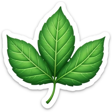 leaf sticker