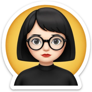 edna mode from incredible sticker