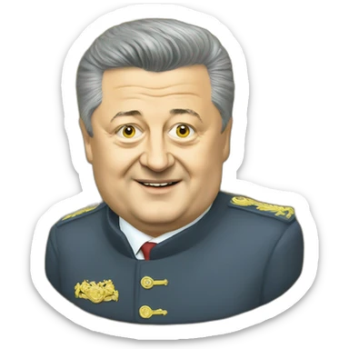 petro poroshenko sticker