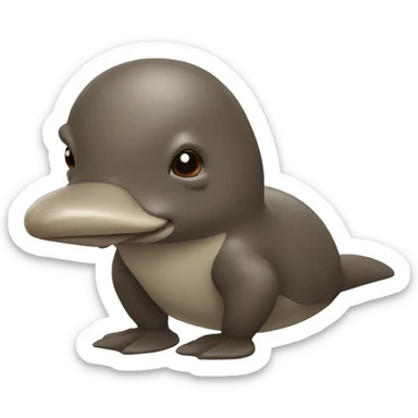 platypus sticker
