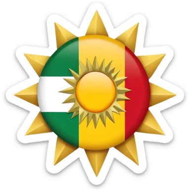 Kurdistan flag emoji sticker