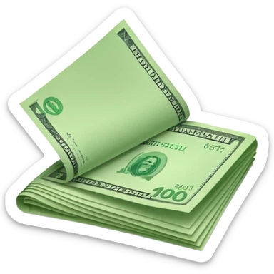 billete verde sticker