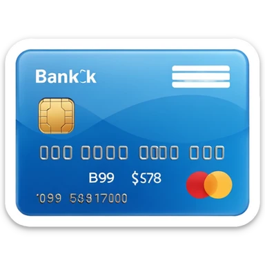 bank card sticker